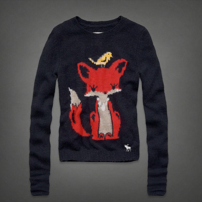 Abercrombie Fitch Mujeres De Cuello Redondo Jersey AF8331